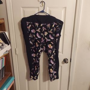 Harry Potter Active Leggings with Pockets, Torrid Size 4 (26 equivalent)